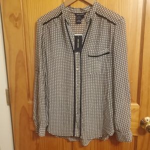 NWT Max Edition  small blouse long sleeve